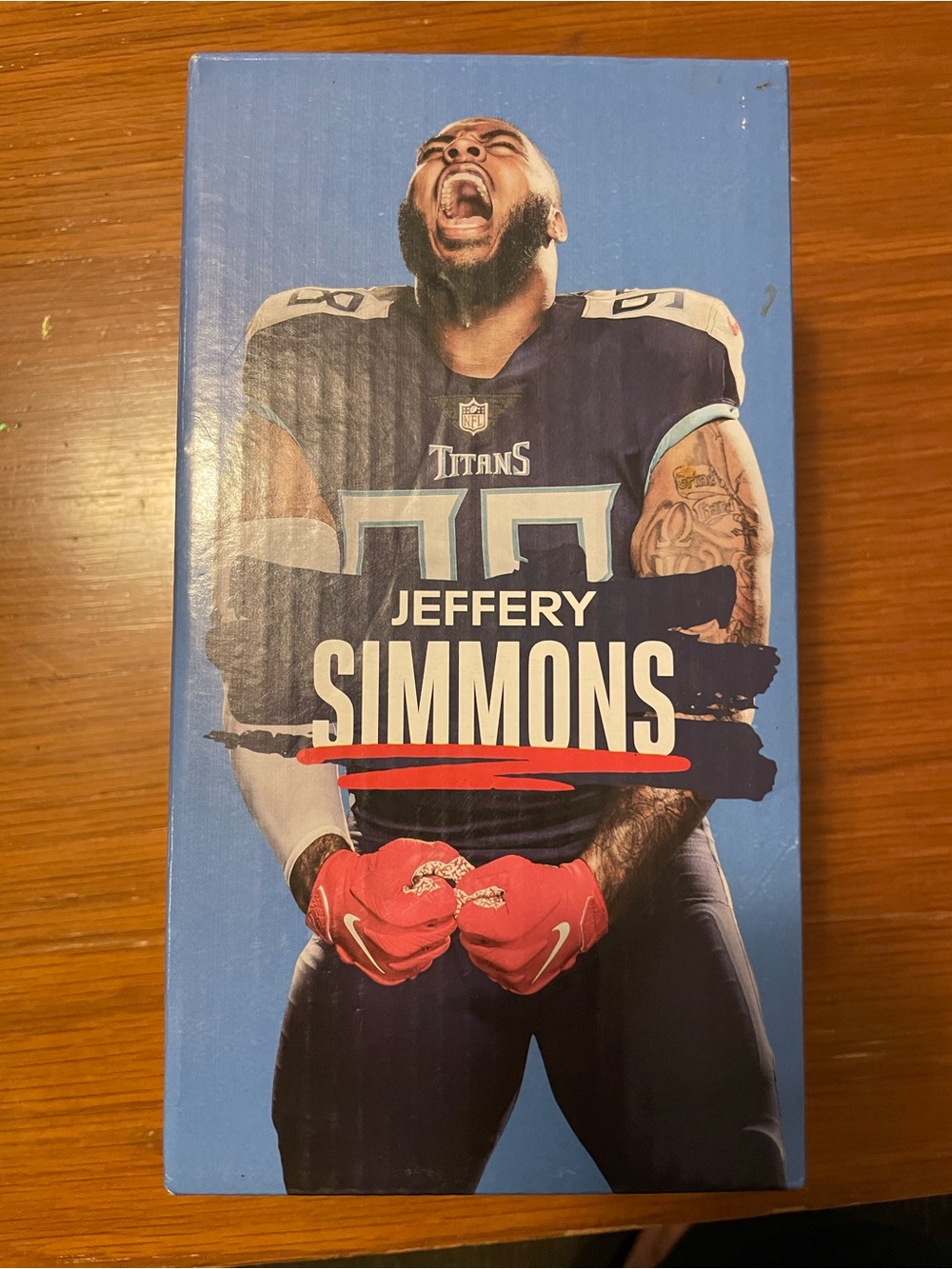 Jeffrey Simmons Tennessee Titans NFL 2022 Season Ticket Holder Bobblehead